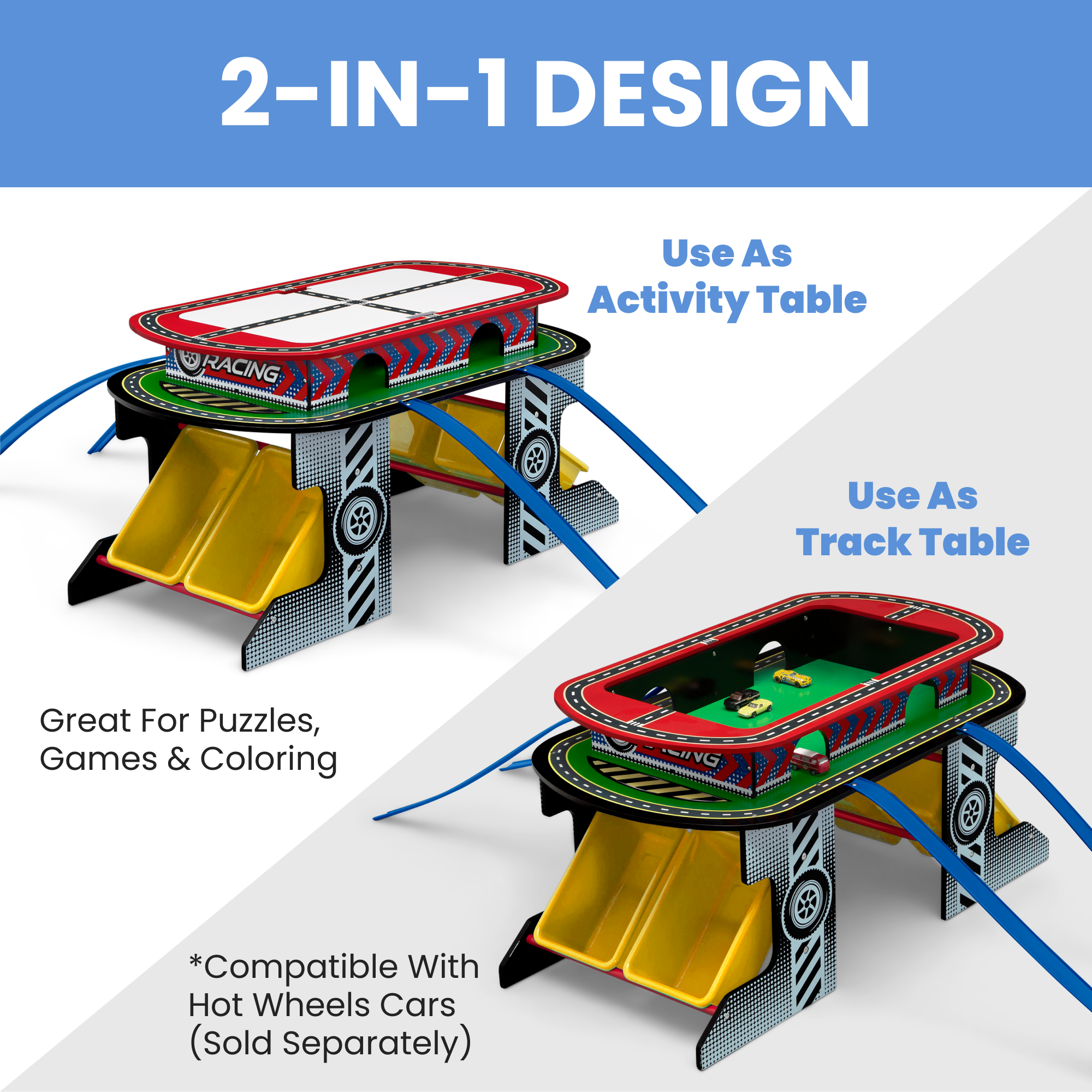 Race Car Play Table